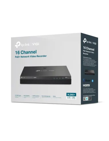 TP-Link VIGI 16-Channel PoE+ NVR with 4K HDMI | NVR2016H-16MP
